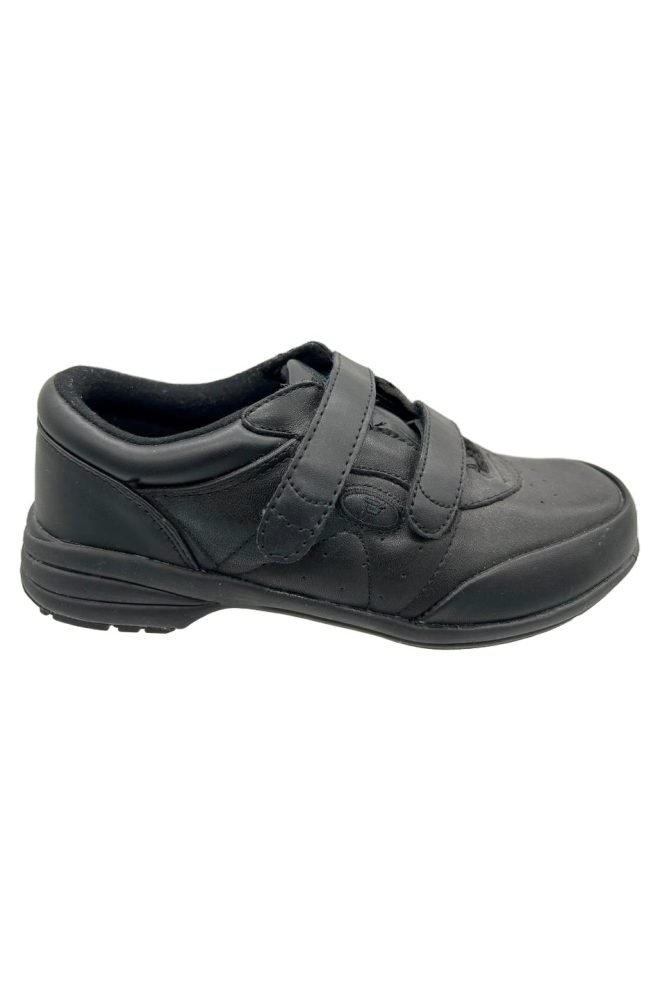 Black velcro adaptive walker trainer WW3845-BLK-1