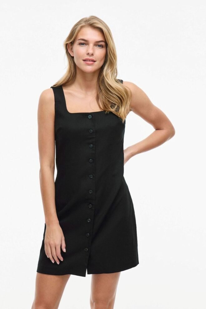 Vipockey short tailored dress in black 14106943