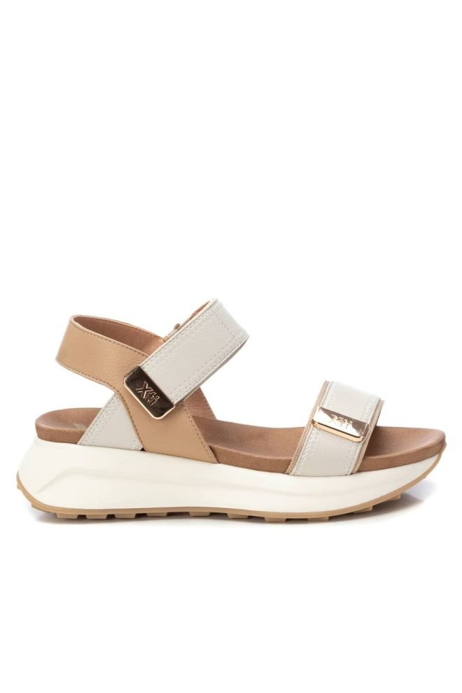 XTI beige PU sandals 143874-BEI-1