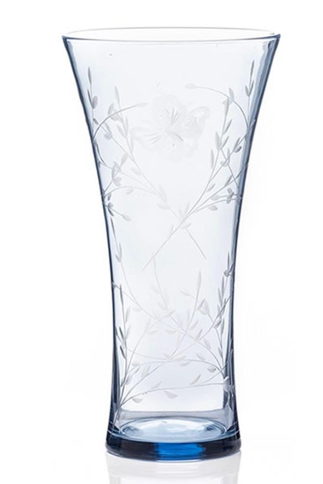 Etched vase 12 inch 1710070