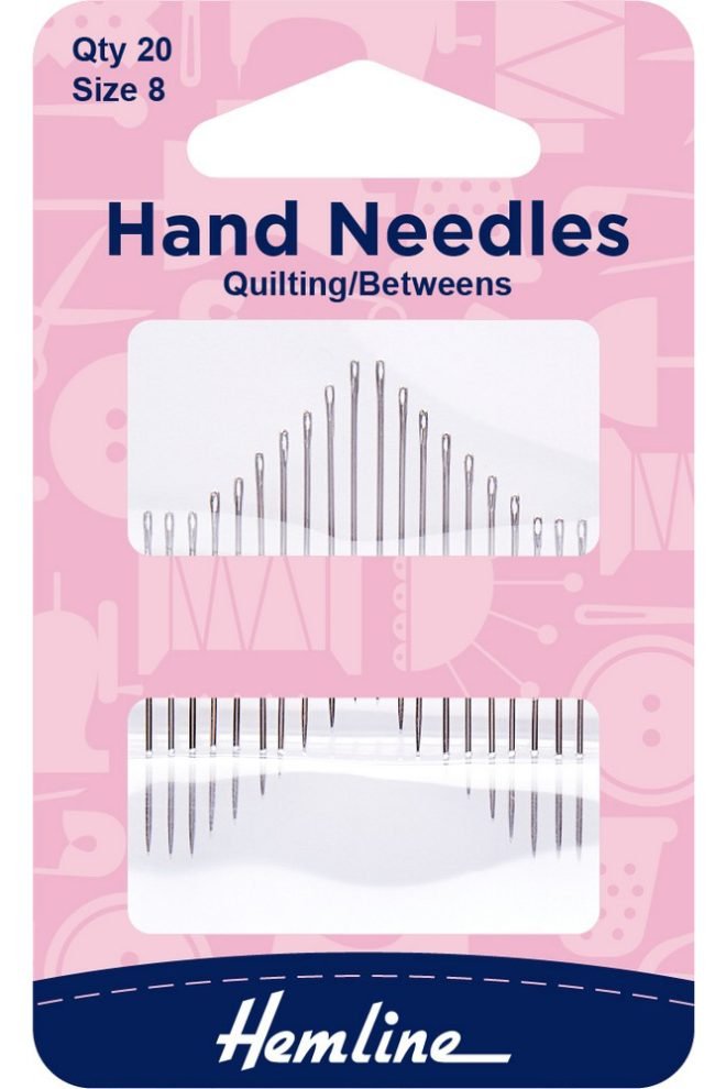 Quilting / betweens hand needles size 8 20 pcs 202.8