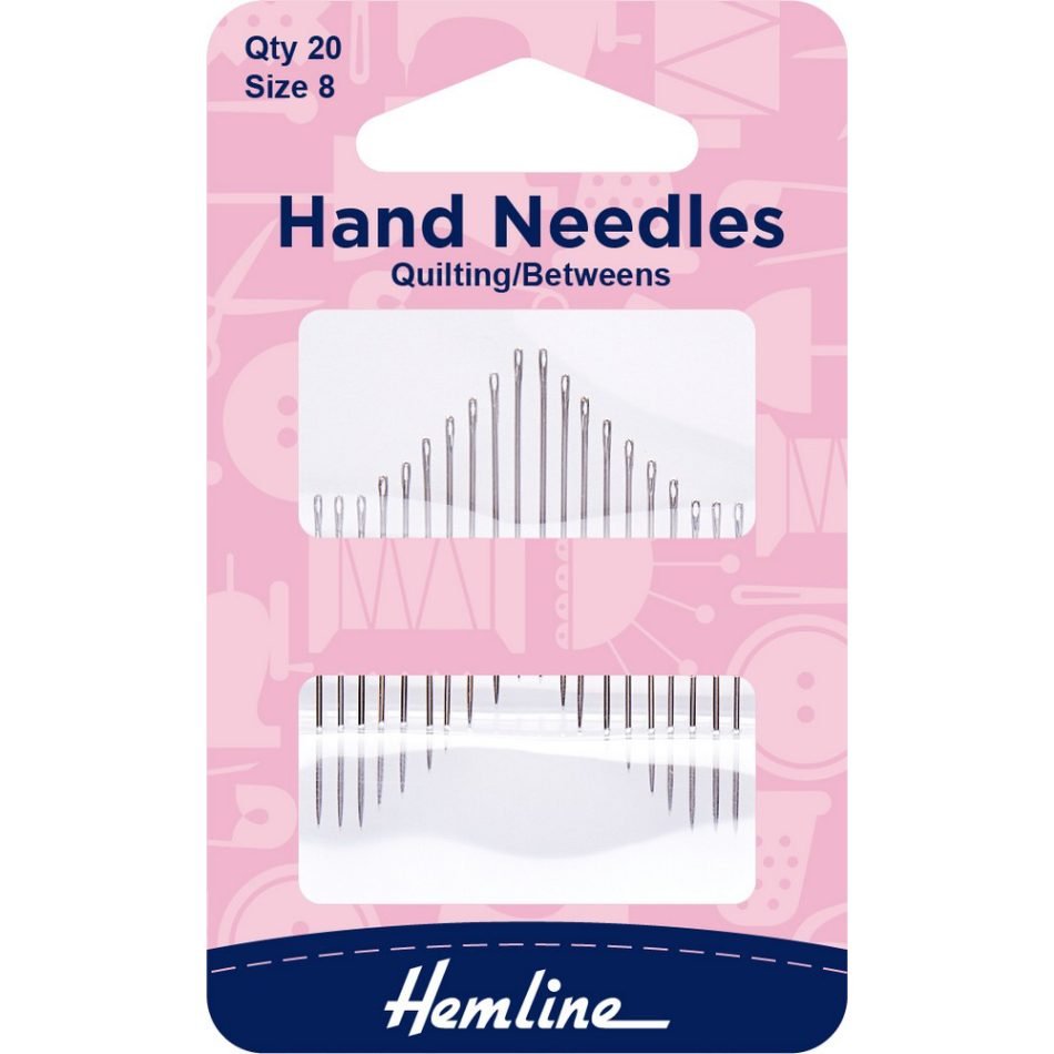 Quilting / betweens hand needles size 8 20 pcs 202.8