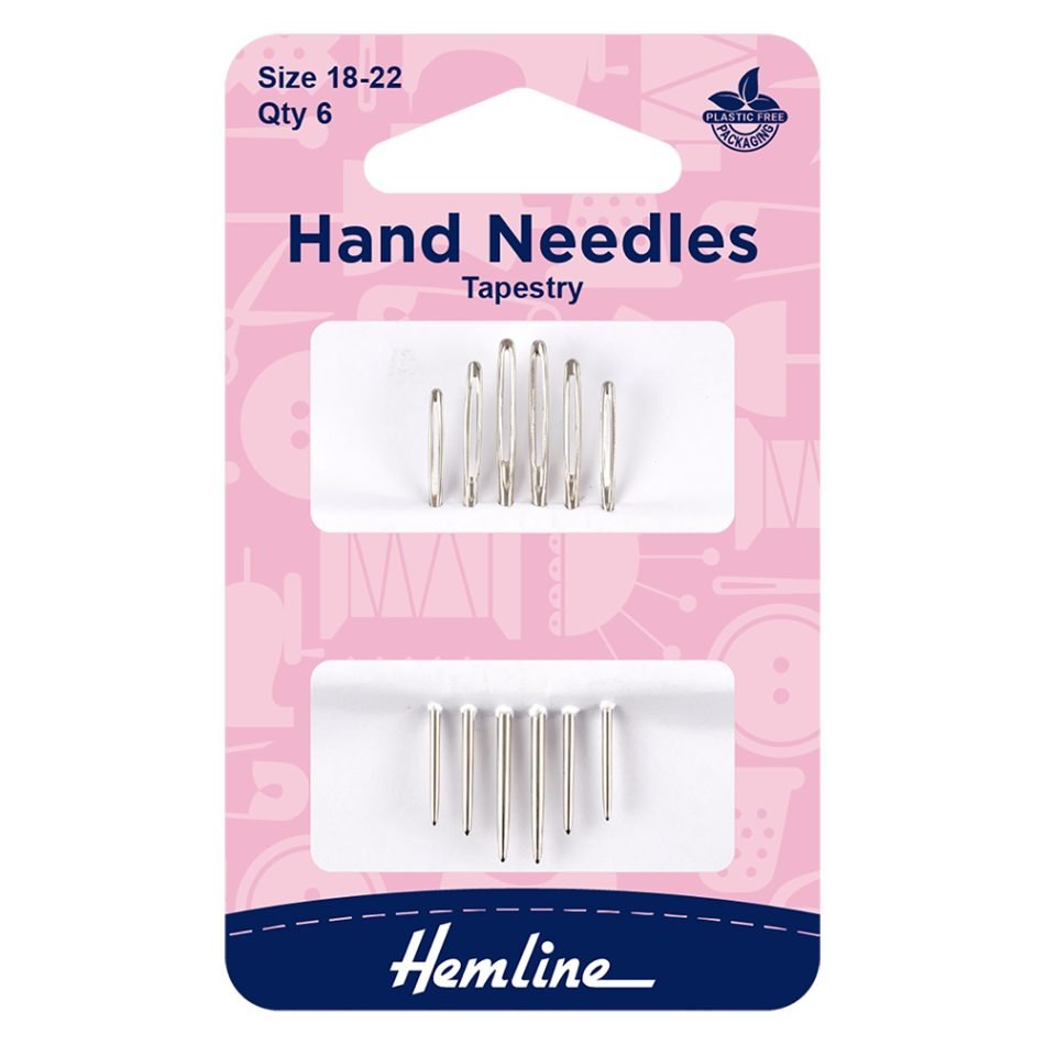 Tapestry hand needles size 18-22 6 pcs 203.1822