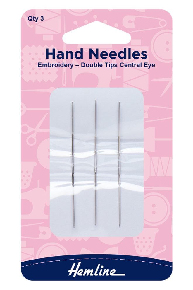 Embroidery hand needles size 54mm 3 pcs 203.CE