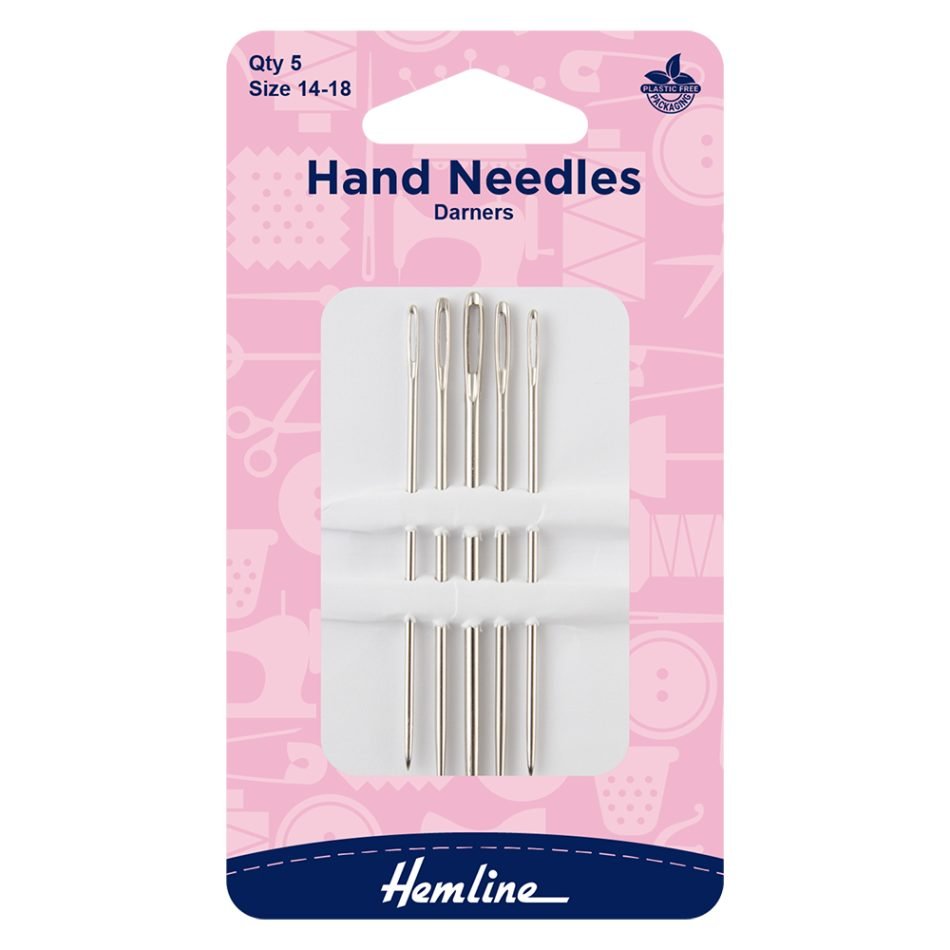 Darners hand needles size 14-18 5 pcs 204.1418