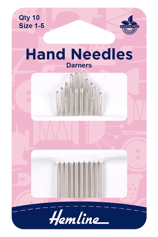 Darners hand needles size 1-5 10 pcs 204.15
