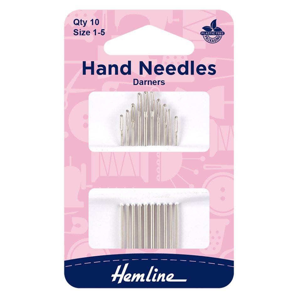 Darners hand needles size 1-5 10 pcs 204.15