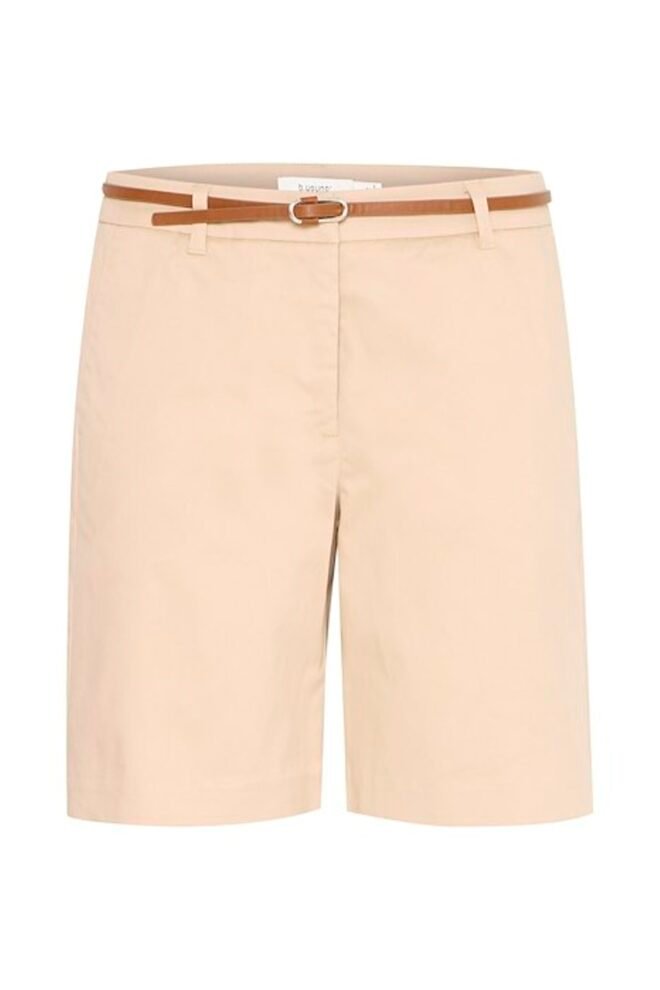 Bydays shorts - sateen stretch in beige 20805588-HUM-1