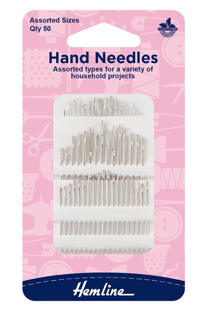 Household assorted hand needles assorted types for a variety of household projects assorted size 50 pcs 210.5