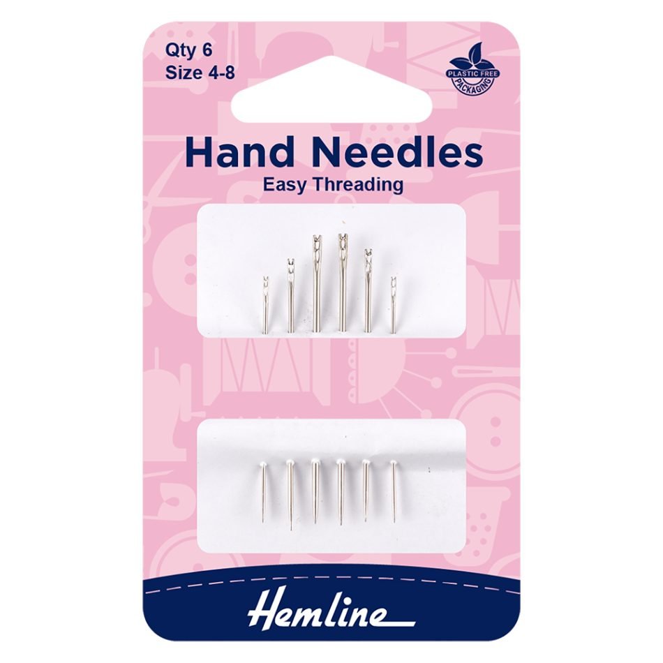 Self-threading hand needles size 4-8 6 pcs 216.48