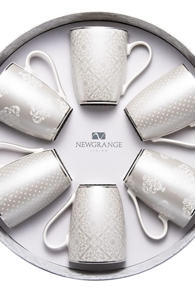 Karla bone china mug gift set of 6 30214-1
