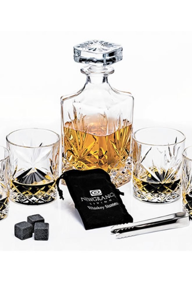 Whiskey Decanter set, set of 7 500008-1
