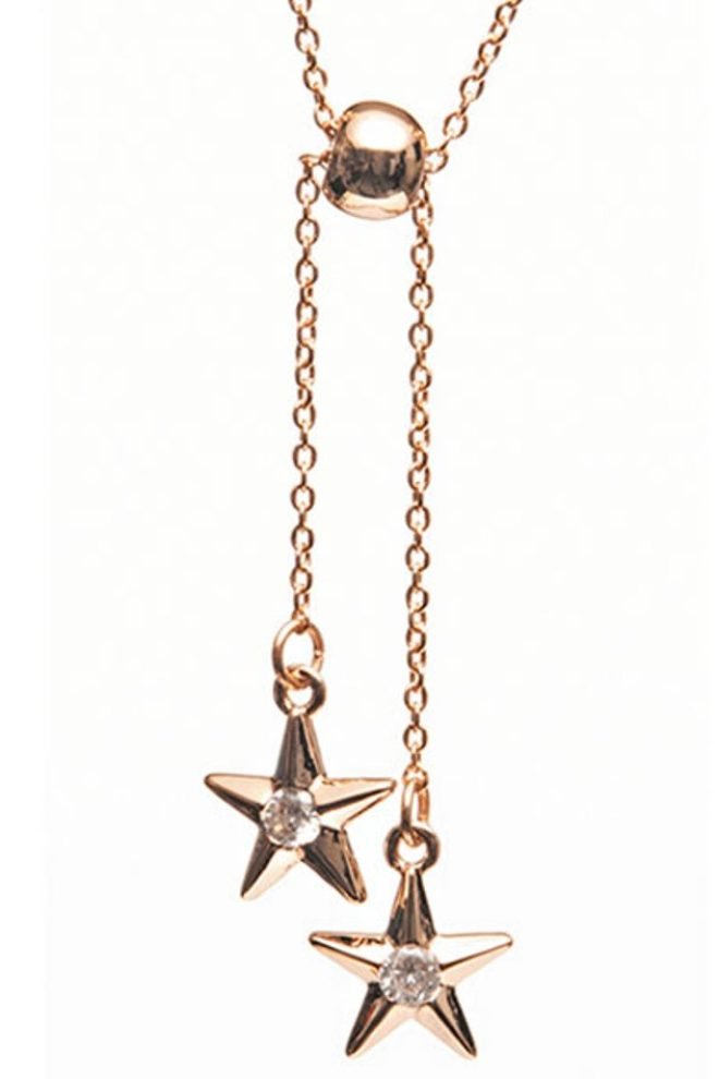 Rosegold star pendant 600067