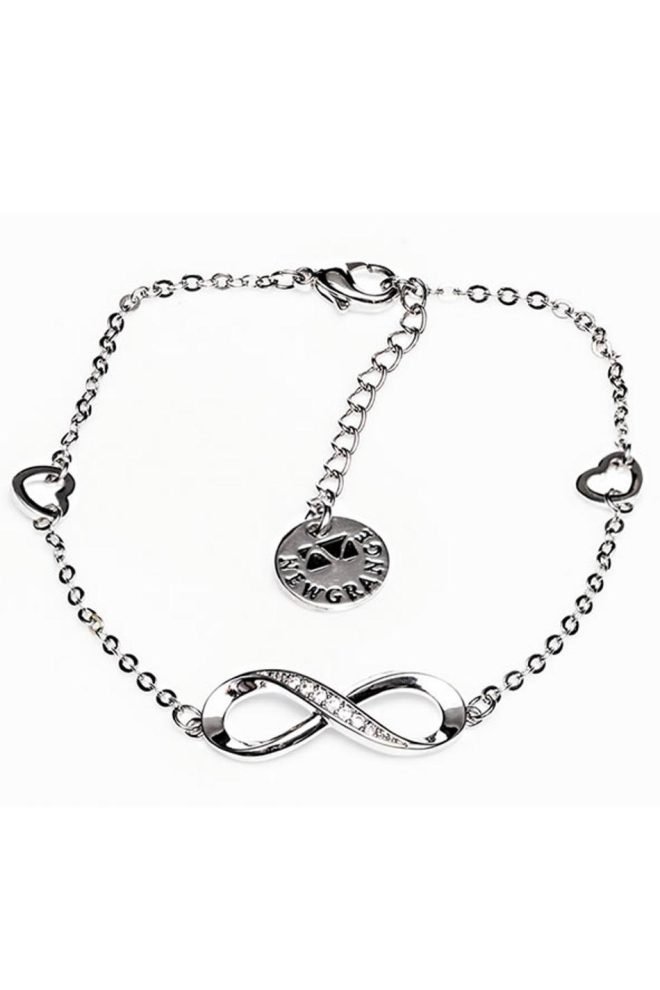 Silver infinity bracelet 600072