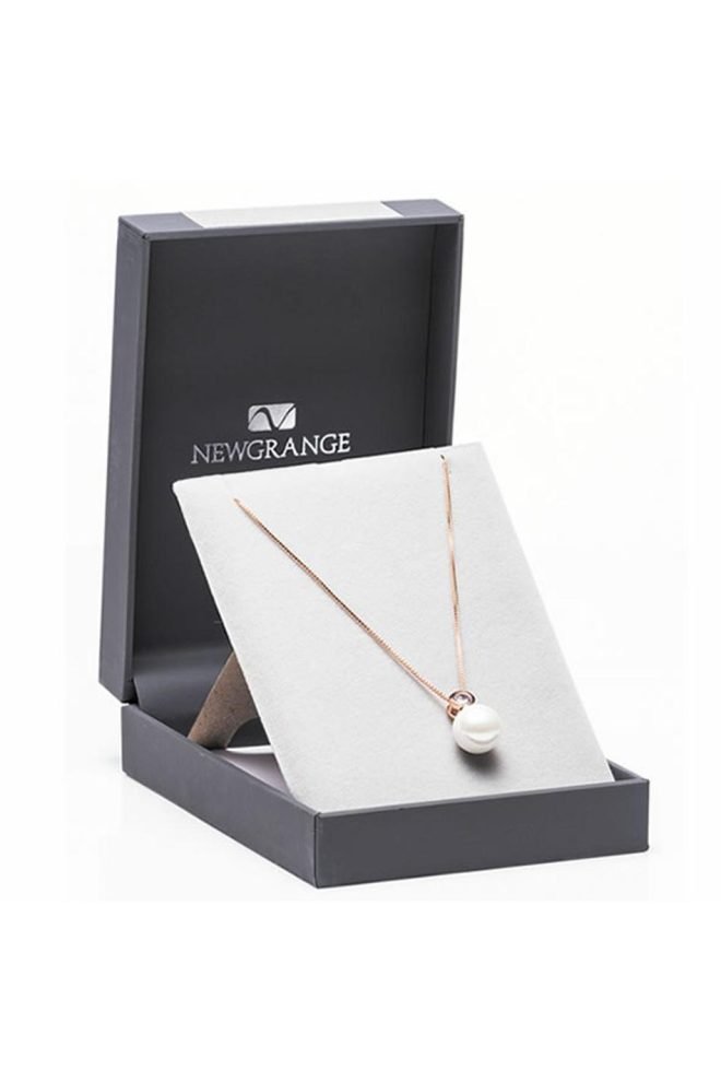 Rose gold mother of pearl pendant 600098