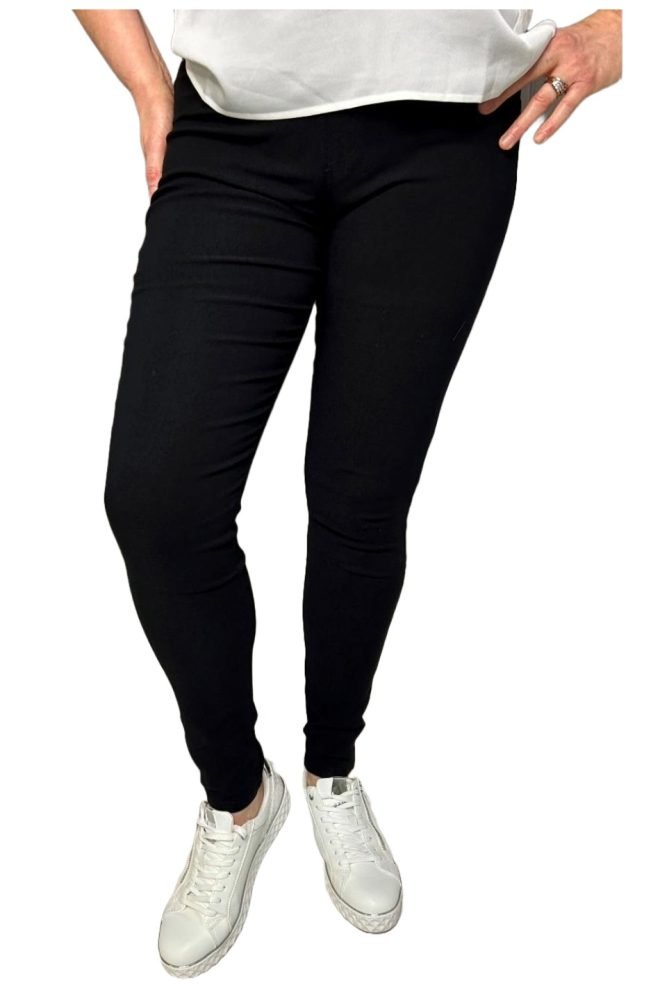 Christys classic black elegance jeggings  6511-BLK-1