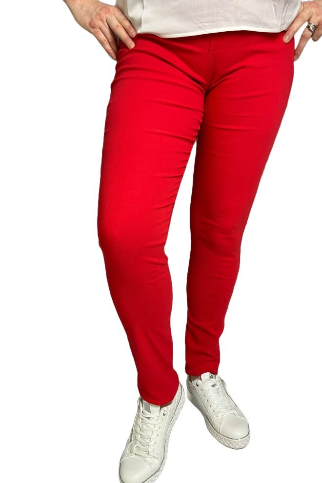 Christys fiery red jeggings  6511-RED-1