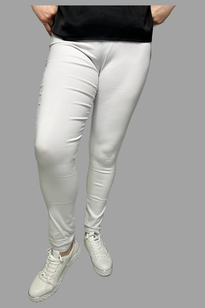 Christys crisp white chic jeggings  6511-WHI-1