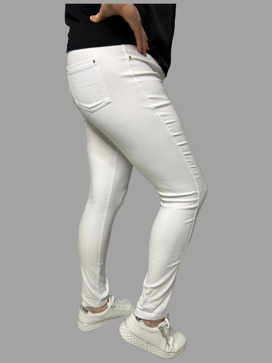 Christys crisp white chic jeggings  6511-WHI-1 - Image 2