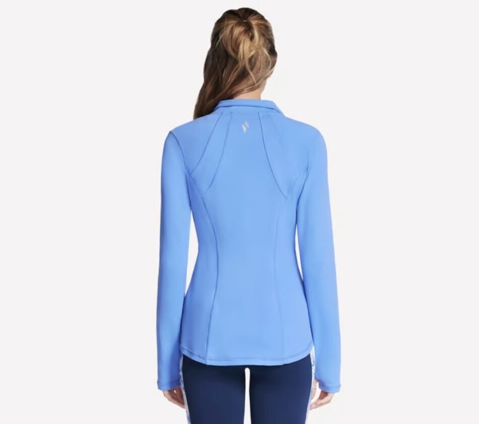GO WALK Jacket in periwinkle JA132-PERI-1 - Image 4