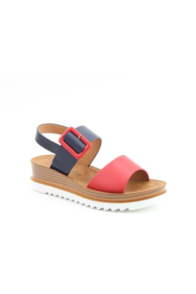 Heavenly Feet premium essential comfort SS25-PISTACHIO-REDNAV