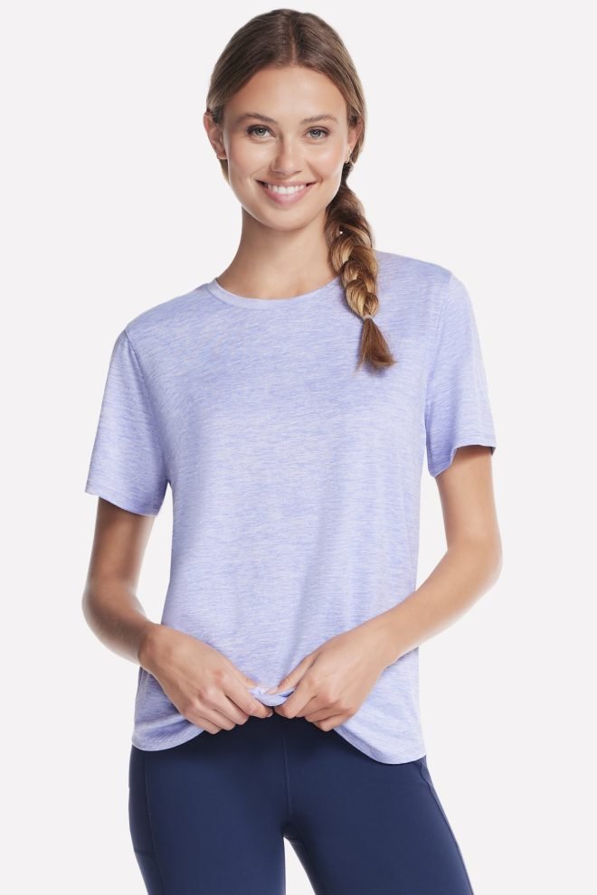 GO DRI SWIFT tee in lawender  TS104-LVLP-1