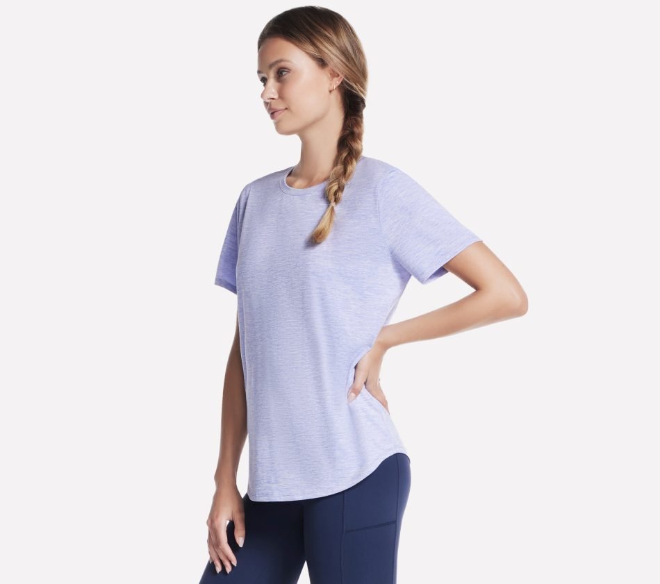 GO DRI SWIFT tee in lawender  TS104-LVLP-1 - Image 2