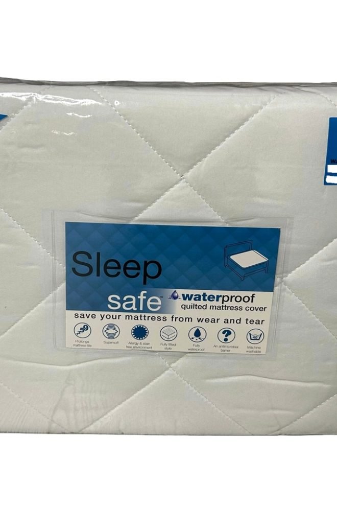 Waterproof quilted mattress cover, 35 cm deep. WTRPF-QUILTED