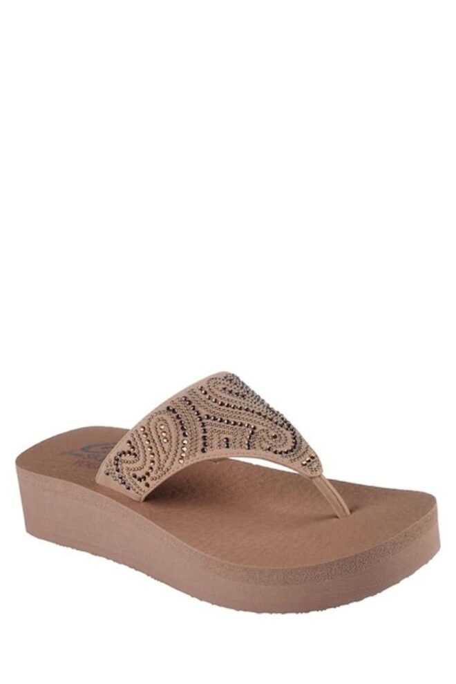 Skechers VINYASA PAISLEY WAVE in mocha 119640-MOC-1