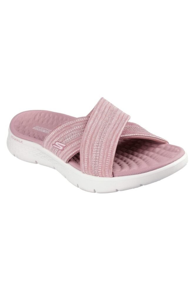 Skechers Go Flex Sandal - Impress in mauve 141420-MVE-1