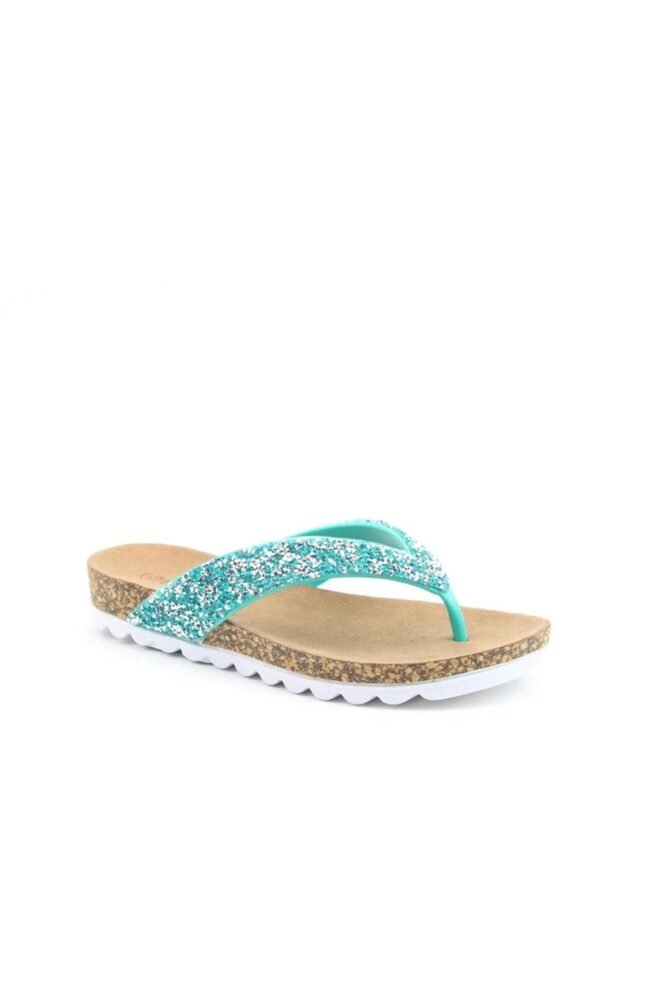 Heavenly Feet comfort sandal in turquioise SS24-CROCUS-TURQ