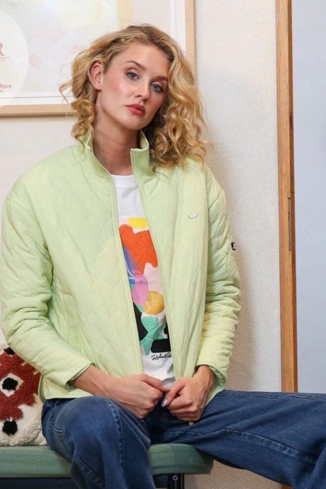 Relax & Renew Aine Jacket Pale Green AINE-PALEGR-1
