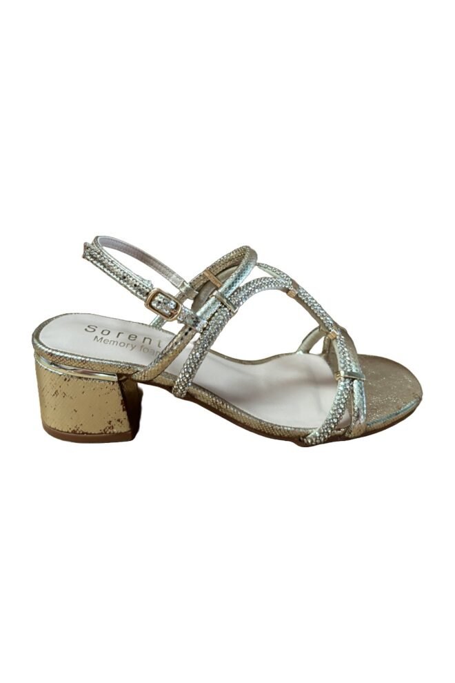 Sorento Celtic Manor Sandal in Gold CELTIC-MANOR-GOLD-1