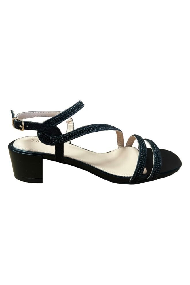 Sorento Killrudey Sandal in Black KILLRUDEY-BLK-1