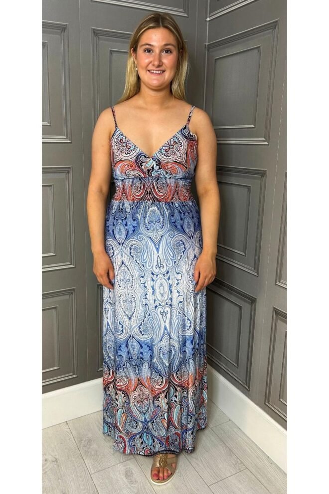 Magic Dress Fits Sizes 36 to 46 Linda Blue LINDA-BLUE-1