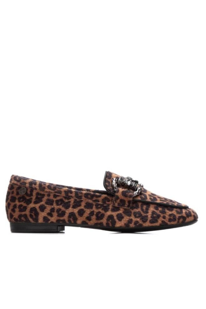 XTI Leopard Print Loafer 144250-LEO-1