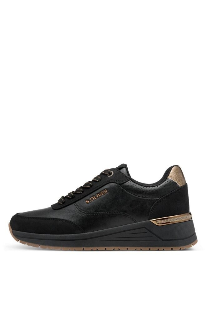S. Oliver Black Rose Sporty Runner 23613-BLK