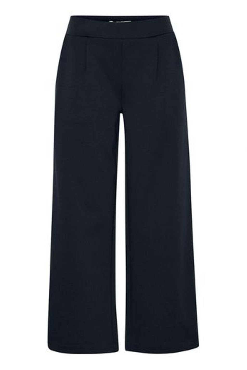 B.Young BYRIZETTA Wide Cropped Pants Copenhagen Night BYRIZETTA-NAV-1 - Image 4