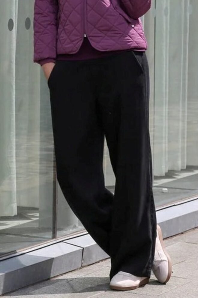 Relax and Renew Elana Trouser Black ELANA-BLK-1