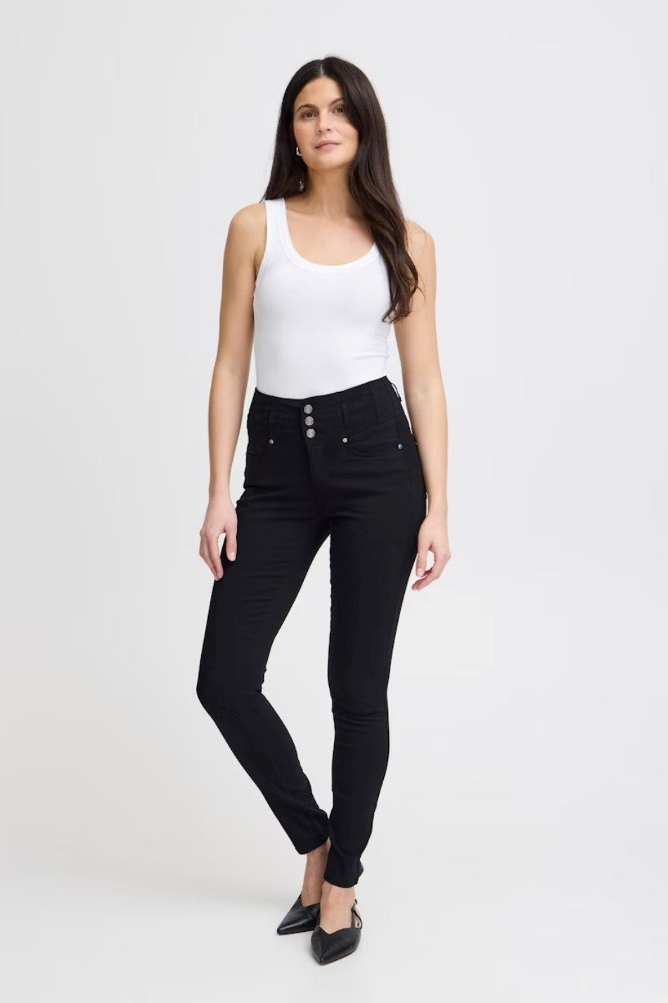 Fransa Frzalin Jeans Black FRZALIN-BLK-1 - Image 3