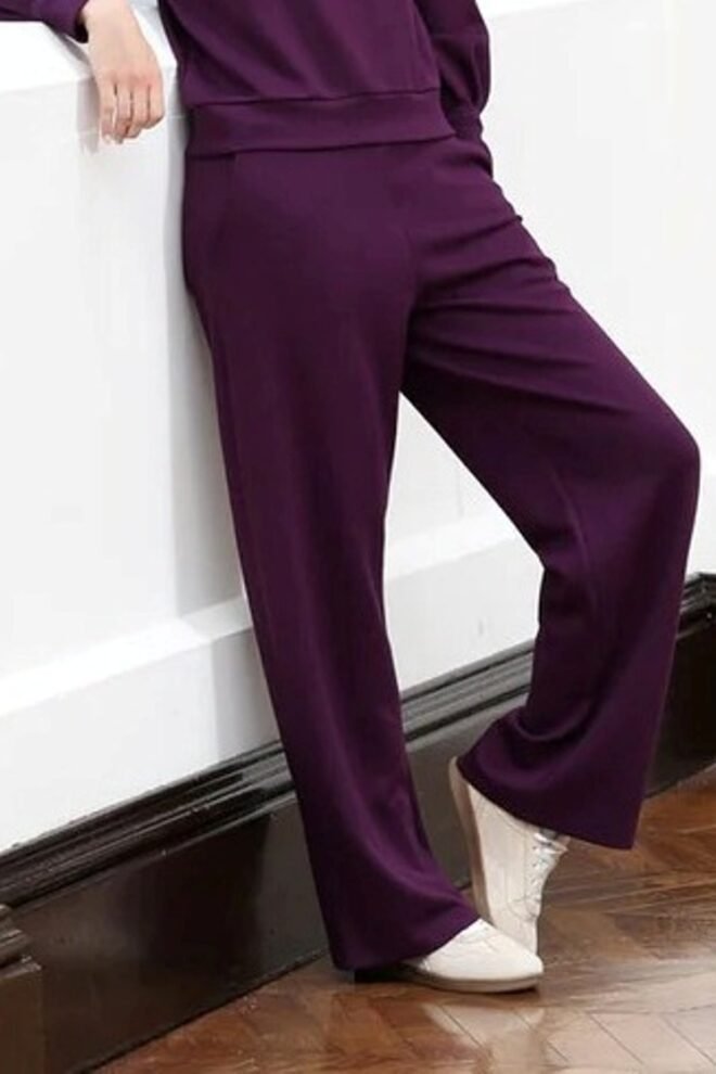 Relax and Renew Juno Jogger Plum Short Leg JUNO-PLUM-1