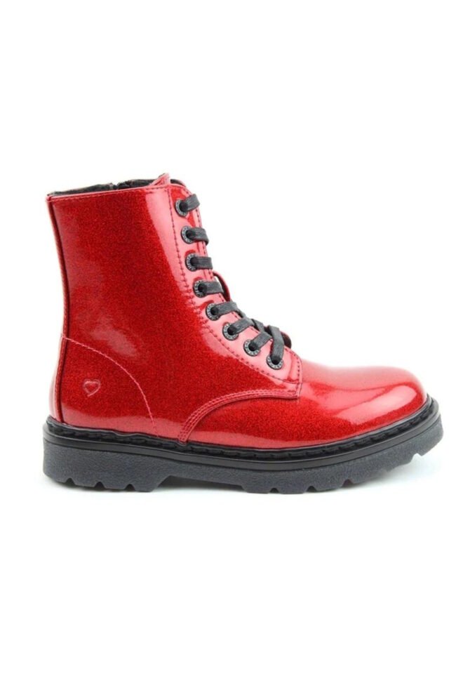 Heavenly Feet Boots Justina2 Glitter Red JUSTINA2-GLITT-RED-1