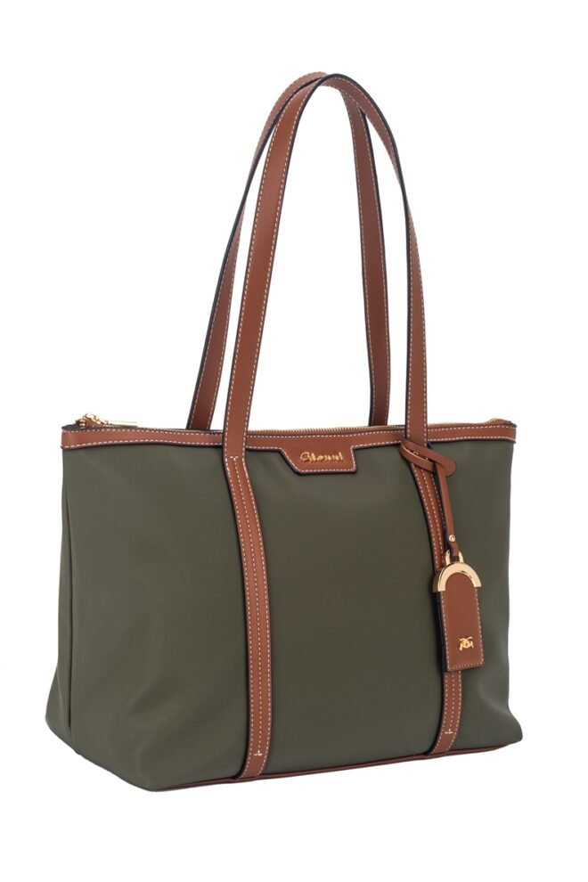 Gionni Angele Large Shopper Bag Olive Tan 11G2821-OLVTAN-1