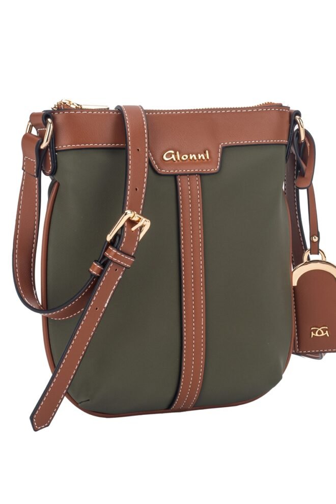 Gionni Angele N/S Crossbody Bag Olive Tan 11G2824-OLVTAN-1