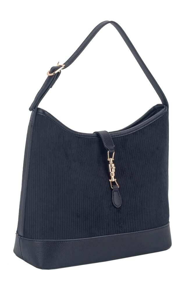 Gionni Emilie Medium Hobo Bag Black 11GL374-BLK-1