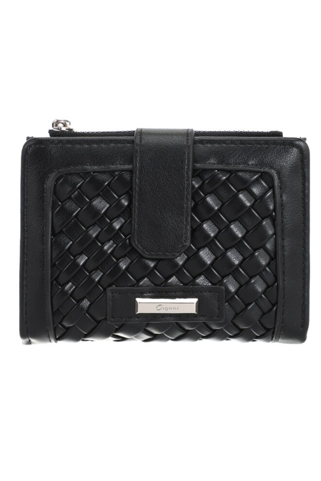 Elodie 12.5cm Zip and S/Button Black 20G1251-BLK-1