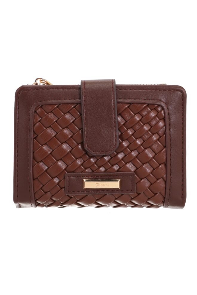 Elodie 12.5cm Zip and S/Button Brown 20G1251-BRWN-1