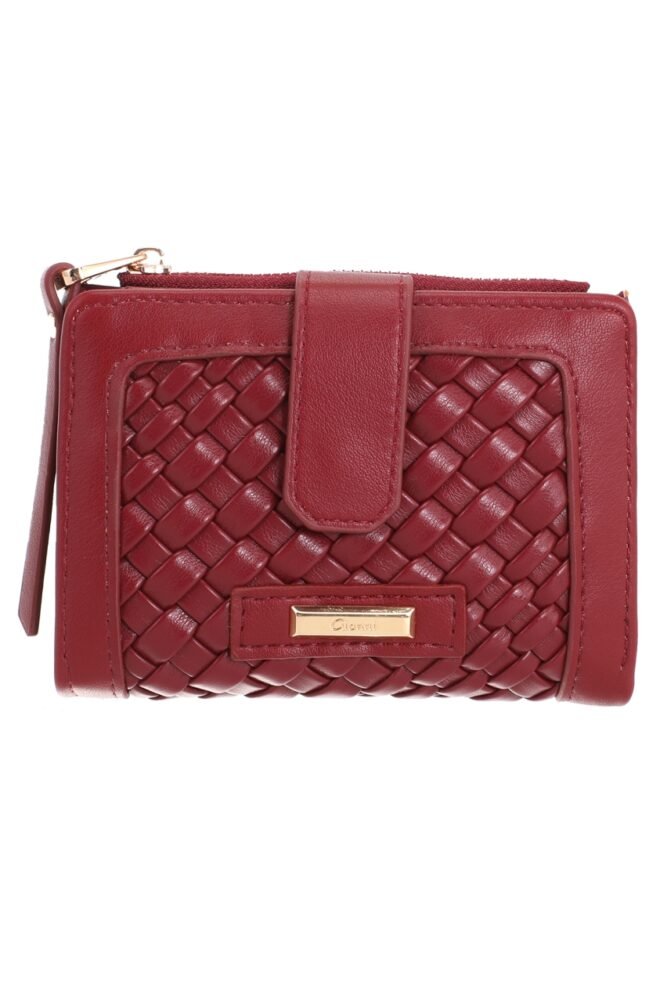 Elodie 12.5cm Zip and S/Button Cherry 20G1251-CHE-1