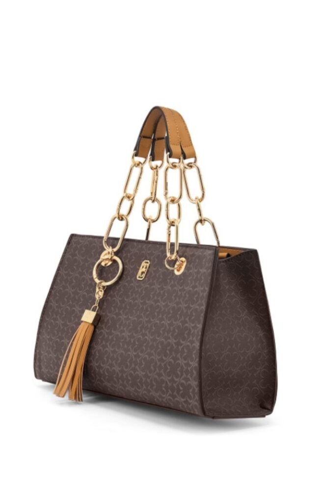 Tipperary Monogram Tote Mocha MONO-TOTE-1
