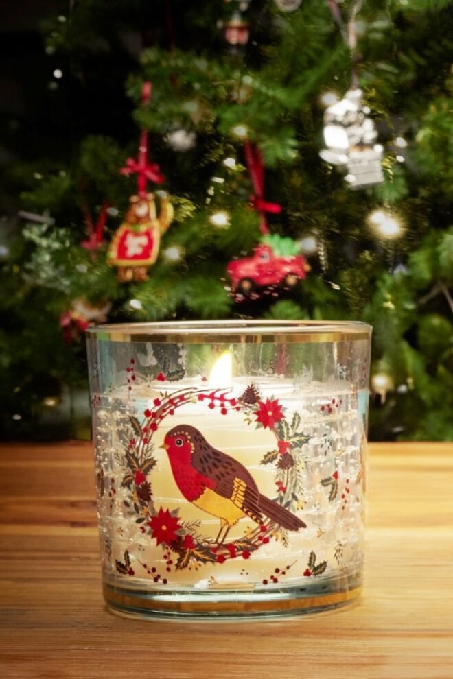 Tipperary Crystal Robin LED Candle (6) 160248